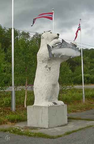 Finnmark_Neiden_hotell_polar_bear