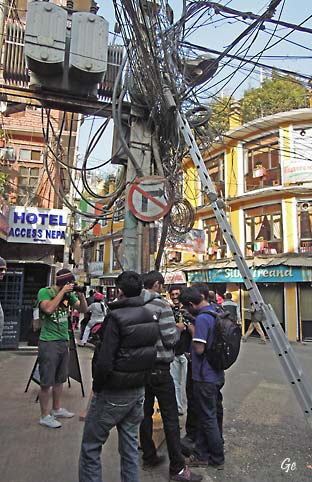 Nepal_Kathmandu_elektrikere