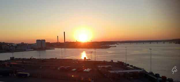 Cruise_Costa-Magica_Stockholm_solnedgang