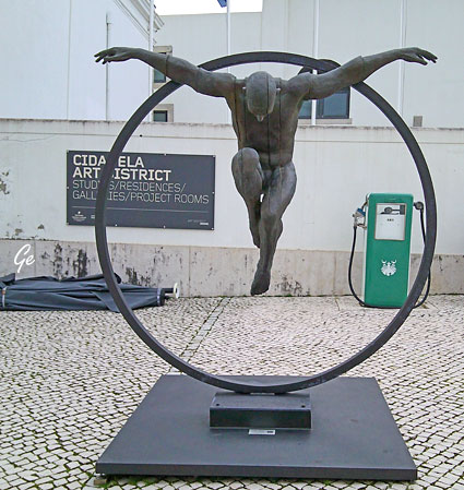 Cascais_festningen_skulptur